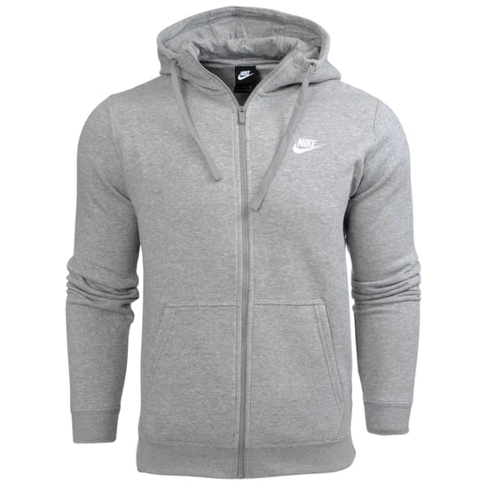 Nike Club Fleece Pullover Hoodie Met Volledige Ritssluiting, Grijs - Image 1