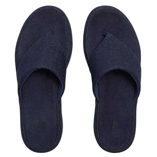 Fit Flop Denim-sandalen met sleehak voor dames (Donkere Denim) - Image 3