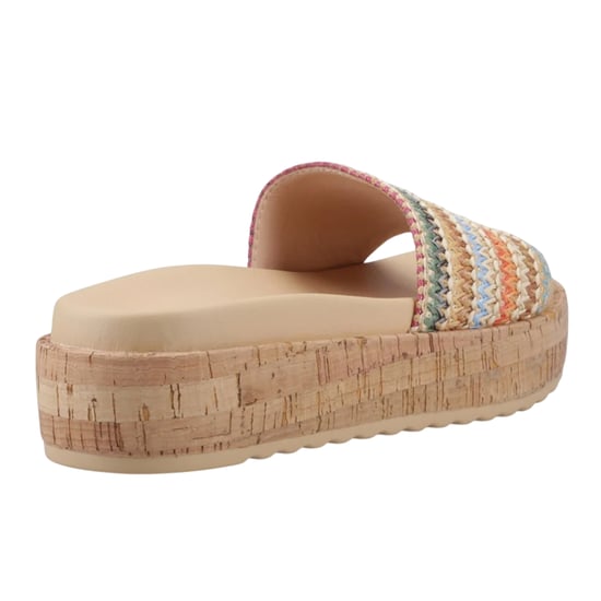 Rocket Dog Dames Faye Alti Raffia Suede Sandalen (Multikleur) - Image 2
