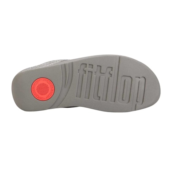 FitFlop Dames-sandalen Lottie met glinsterende bandjes (Gunmetal) - Image 4