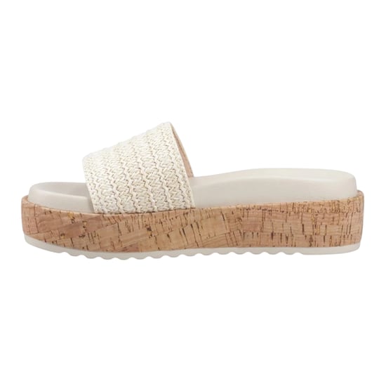 Rocket Dog Dames Faye Alti Raffia Suede Sandalen (Natuurlijk) - Image 3