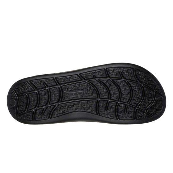 Skechers Archfitwave-slippers met bloemenprint en open teen voor dames (Zwart/Multikleurig) - Image 4
