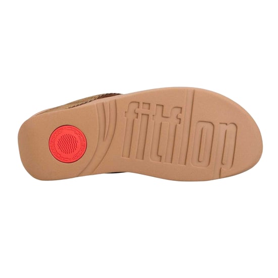 FitFlop Dames-sandalen Lottie met glinsterende bandjes (Brons) - Image 3