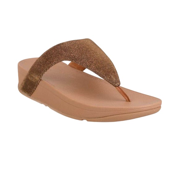 FitFlop Dames-sandalen Lottie met glinsterende bandjes (Brons) - Image 4