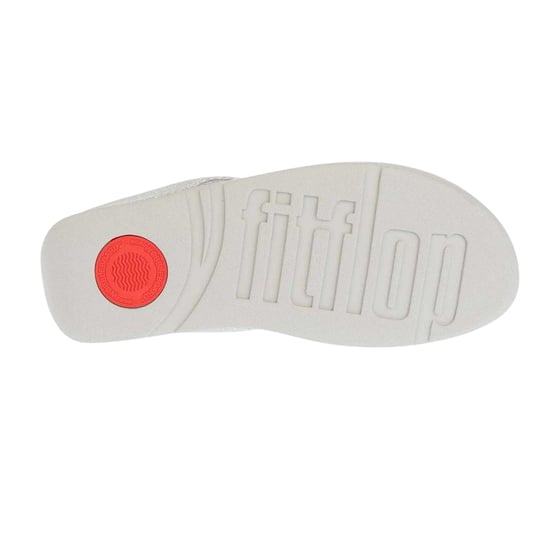 FitFlop Dames-sandalen Lottie met glinsterende bandjes (Zilver) - Image 3