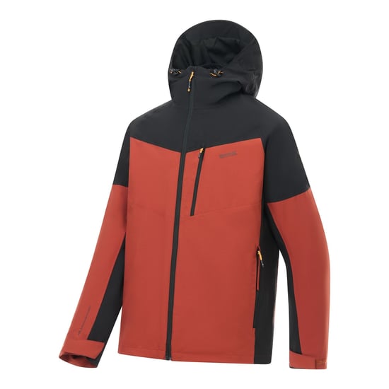 Regatta Heren Wentwood 3 in 1 jas (Verbrand Henna/Zwart) - Image 6