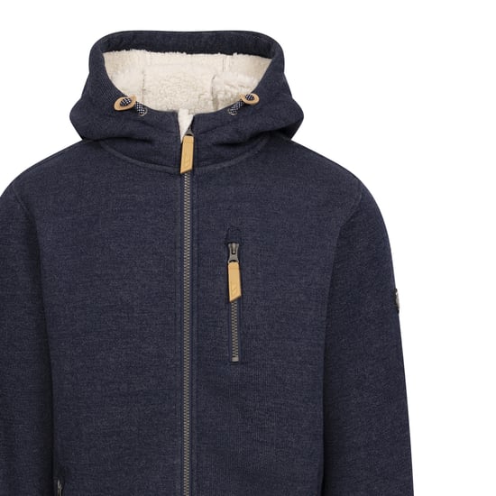 Trespass Heren Truther Marl Jacket (Marine Marl) - Image 3