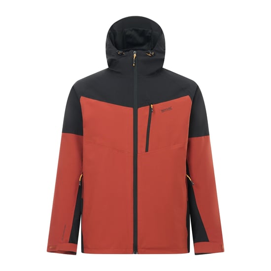 Regatta Heren Wentwood 3 in 1 jas (Verbrand Henna/Zwart) - Image 1