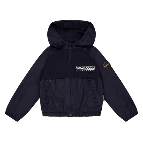 Napapijri Allori waterafstotend jack in standaardpasvorm voor kinderen (Marineblauw) - Image 1