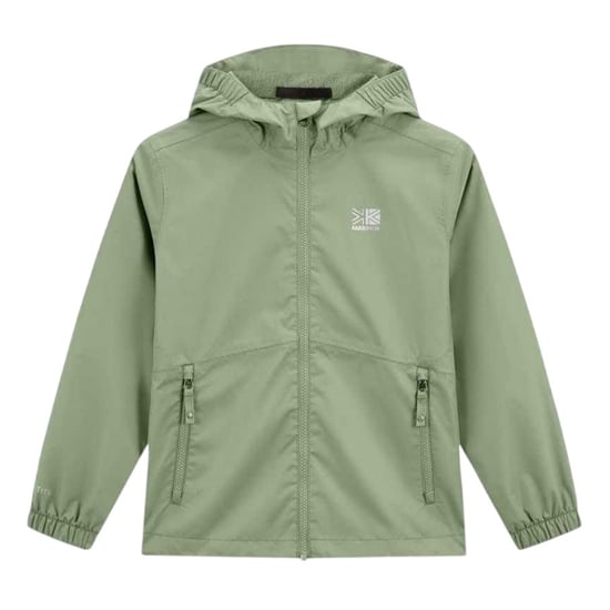 Karrimor Waterdichte Sierra-jas met capuchon voor kinderen (Kaki Groen) - Image 1