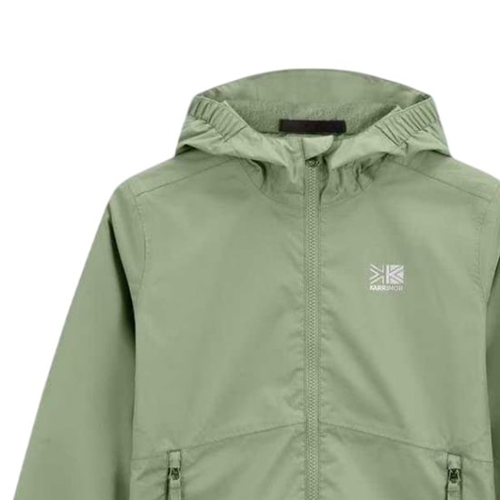 Karrimor Waterdichte Sierra-jas met capuchon voor kinderen (Kaki Groen) - Image 3
