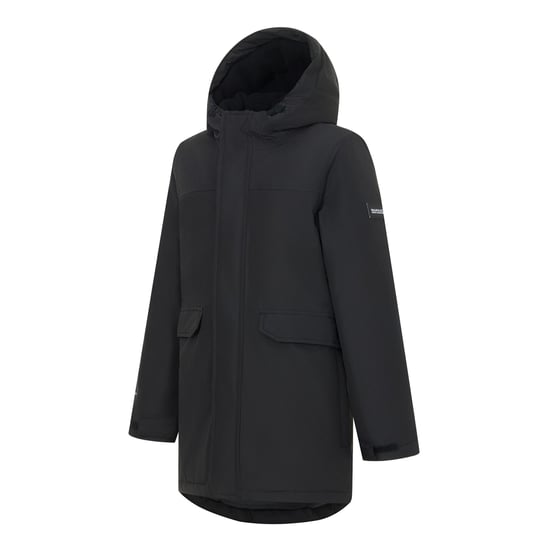 Regatta Farbank II waterdichte, geïsoleerde jas voor kinderen (Zwart) - Image 4