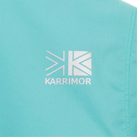 Karrimor Gevoerde jas met halve ritssluiting voor kinderen (Blauw) - Image 4