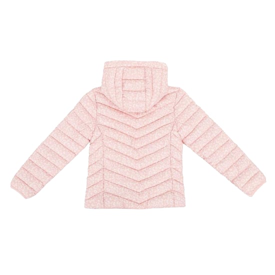 SoulCal Nylon gewatteerde jas voor meisjes (Roze) - Image 2