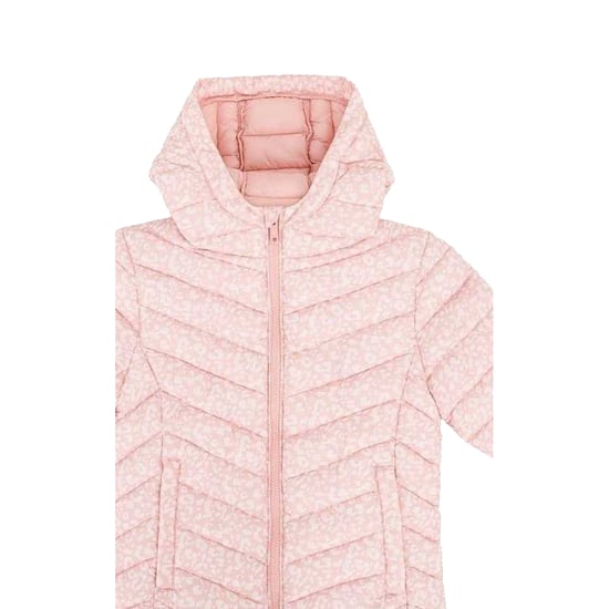 SoulCal Nylon gewatteerde jas voor meisjes (Roze) - Image 3
