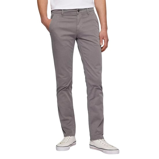 Boss Effen Slim Heren Chino (Donkergrijs) - Image 3