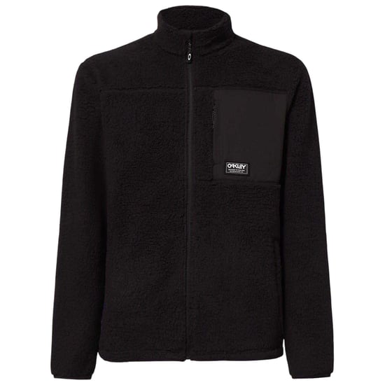 Oakley Heren Sherpa Fleece Jas (Zwart) - Image 2