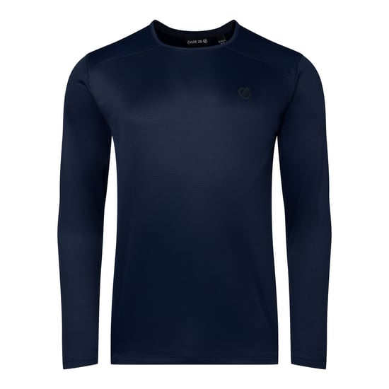 Dare 2B Heren Ventura Grid-fleece met ronde hals (Marine) - Image 2