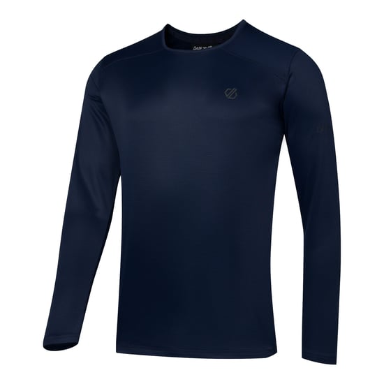 Dare 2B Heren Ventura Grid-fleece met ronde hals (Marine) - Image 4
