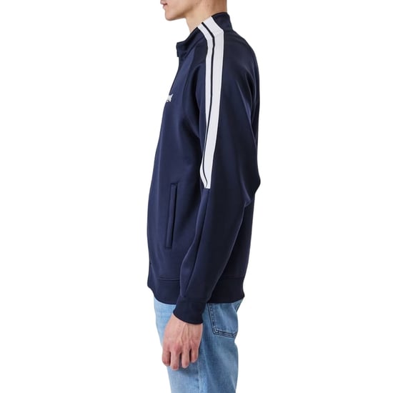 Lonsdale Raglan-trainingsjack voor heren met dubbele streep (Marine) - Image 4