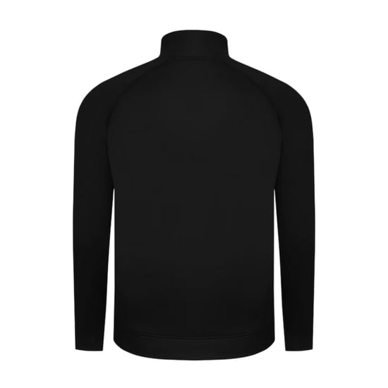 Lonsdale Raglan-trainingsjack voor heren met dubbele streep (Zwart) - Image 3