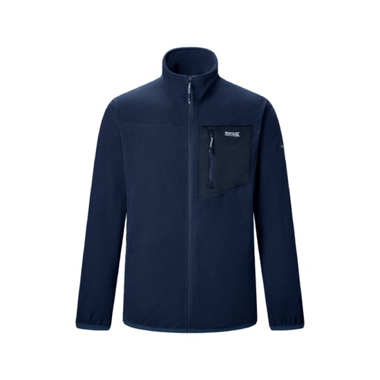 Regatta Herenfleece met Eadle-logo en doorlopende ritssluiting (Marine) - Image 2