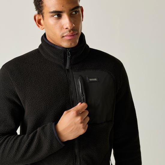Regatta Heren Frankie Borg Fleece Jas (Zwart) - Image 5