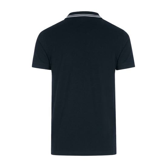 Love Moschino Heren Box Logo Katoenen Poloshirt (Marineblauw) - Image 2