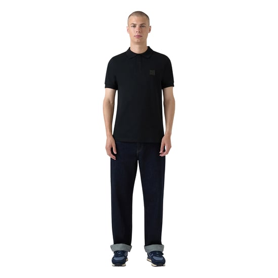 Patrick Harrison-poloshirt voor heren (Zwart) - Image 5