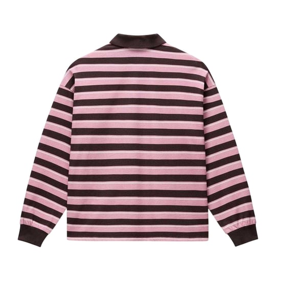 Napapijri Lehua gestreept poloshirt voor dames (Bruin/roze) - Image 2