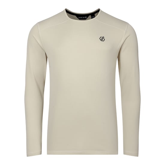 Dare 2B Heren Ventura Grid-fleece met ronde hals (Amandelmelk) - Image 2