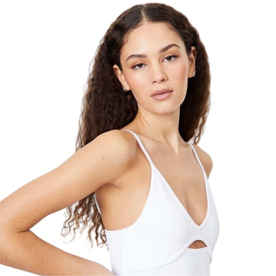 Jack Wills Midi-jurk met uitgesneden details en spaghettibandjes voor dames (Vintage Wit) - Image 3