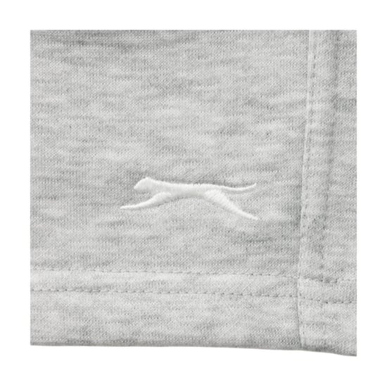 Slazenger Slaz-fleece-shorts voor kinderen (Grijze Mergel) - Image 3