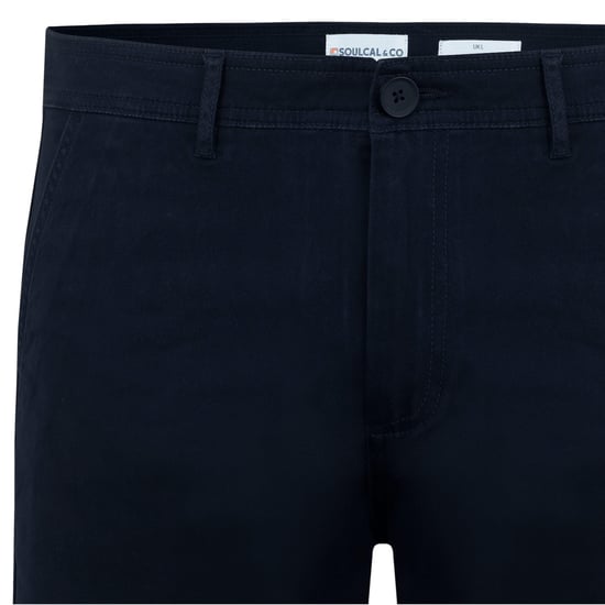 SoulCal Heren Chino Shorts (Zwart) - Image 3