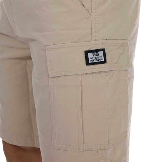 Weekend Offender Heren High Desert Cargo Korte Broek (Steen) - Image 4