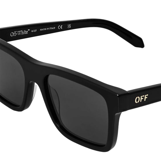 Off White Unisex Galena-zonnebril voor volwassenen in schildpadkleur (Zwart/Donkergrijs) - Image 3