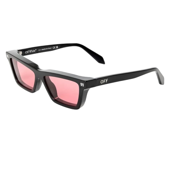 Off-White Cambridge Square-zonnebrillen voor dames (Zwart/Rood) - Image 1