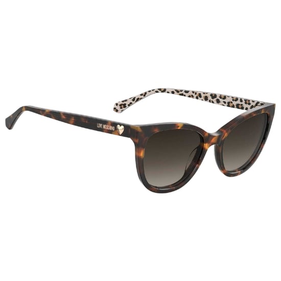 Moschino Moscsun Cat Eye-zonnebrillen voor dames (Havana Bruin) - Image 2
