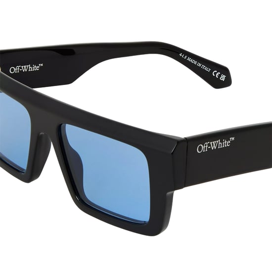 Off White Rechthoekige zonnebril voor heren uit Minneapolis (ZWART/BLAUW) - Image 3