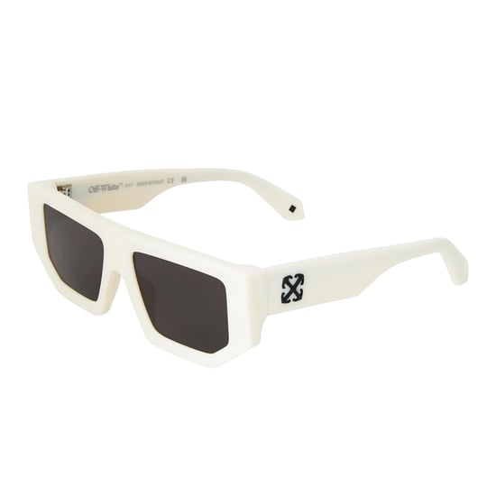 Off White Rechthoekige zonnebril voor dames uit Vancouver (Gebroken wit) - Image 2