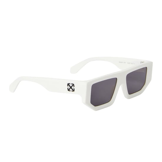 Off White Rechthoekige zonnebril voor dames uit Vancouver (Gebroken wit) - Image 3