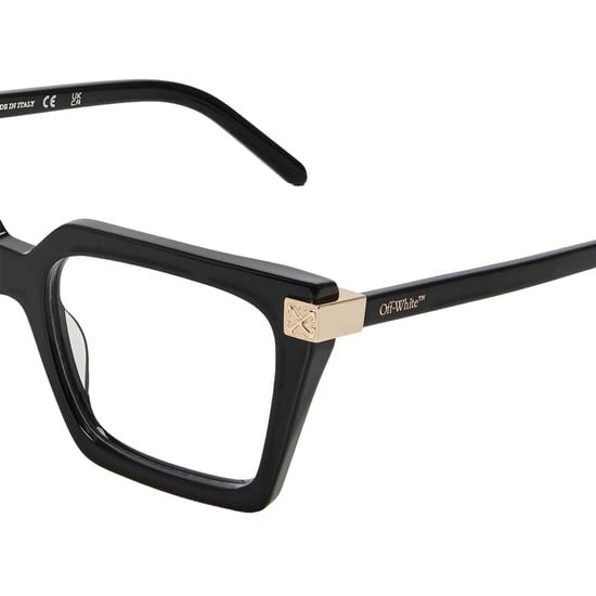 Off White Unisex-zonnebril voor volwassenen, model 8t, met gouden details (Zwart) - Image 4
