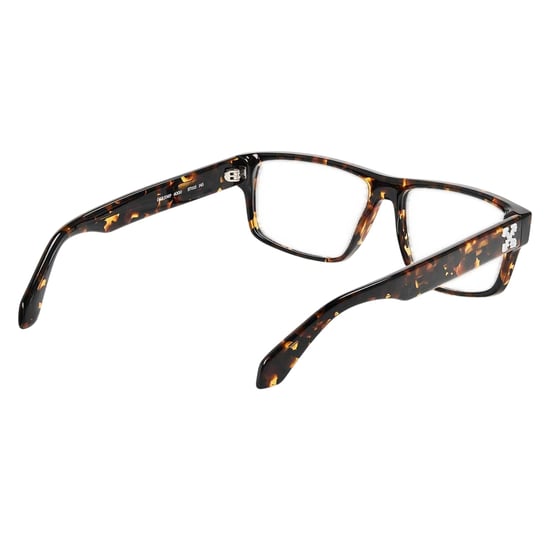 Off White Zonnebril met pijl-logo, model 8p (Donker Havana Bruin) - Image 2