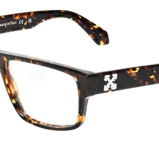 Off White Zonnebril met pijl-logo, model 8p (Donker Havana Bruin) - Image 4