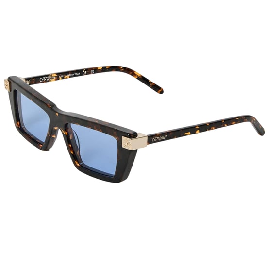 Off-White Beaumont rechthoekige zonnebril voor dames (Blauw/Zwart) - Image 1