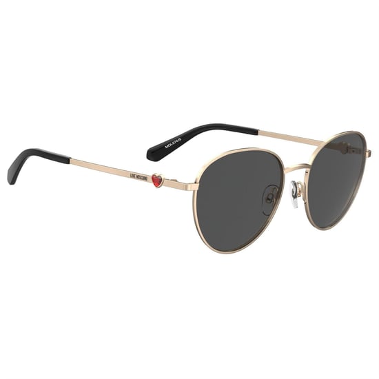 Moschino Moscsun ronde zonnebril voor heren (Roze Goud) - Image 3