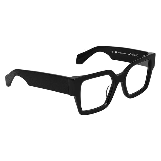Off White Unisex-zonnebril voor volwassenen, model 7r, rechthoekig (Zwart) - Image 3