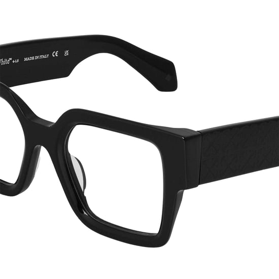 Off White Unisex-zonnebril voor volwassenen, model 7r, rechthoekig (Zwart) - Image 4