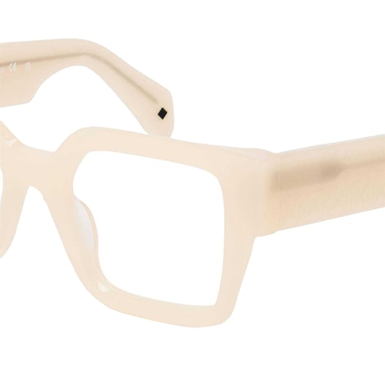 Off White Unisex-zonnebril voor volwassenen, model 7r, rechthoekig (Beige) - Image 4