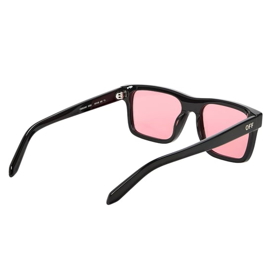 Off White Unisex Galena-zonnebril voor volwassenen in schildpadkleur (Zwart/Rood) - Image 2